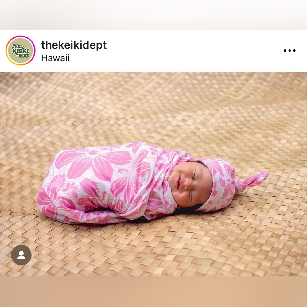 ISO The Keiki Dept Naupaka Aloha Baby Set✨